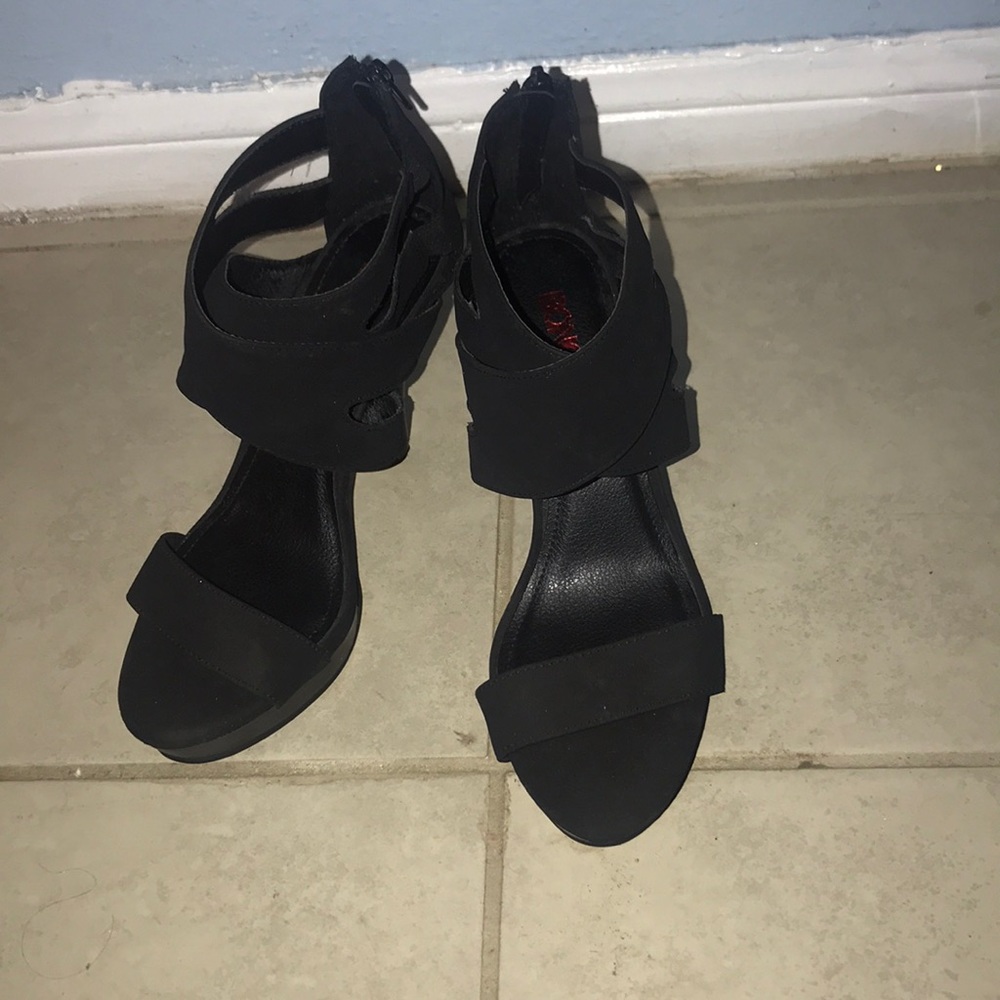Black heels